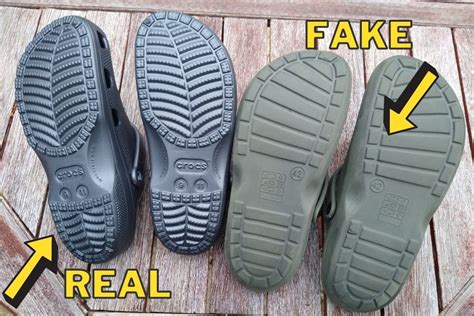 original crocs bag vs fake|difference between crocs and originals.